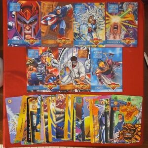 *Vintage 90s* Marvel OverPower Trading Cards (Set of 40)